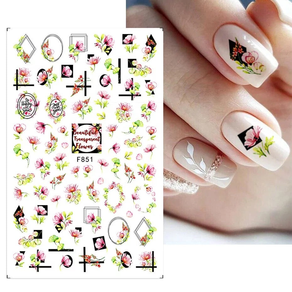 Floral Stickers