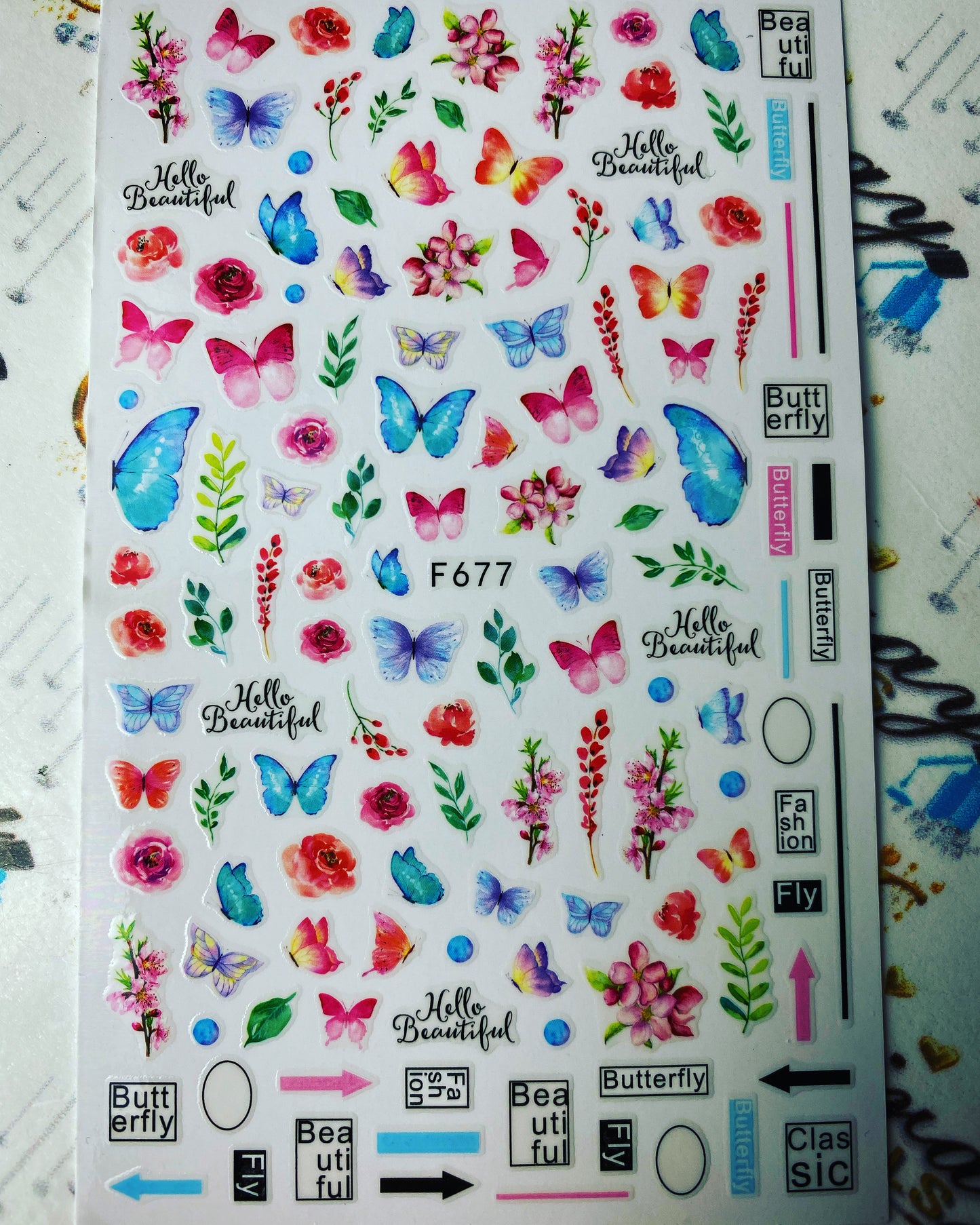 Butterfly Stickers