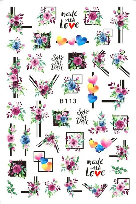 Floral Stickers