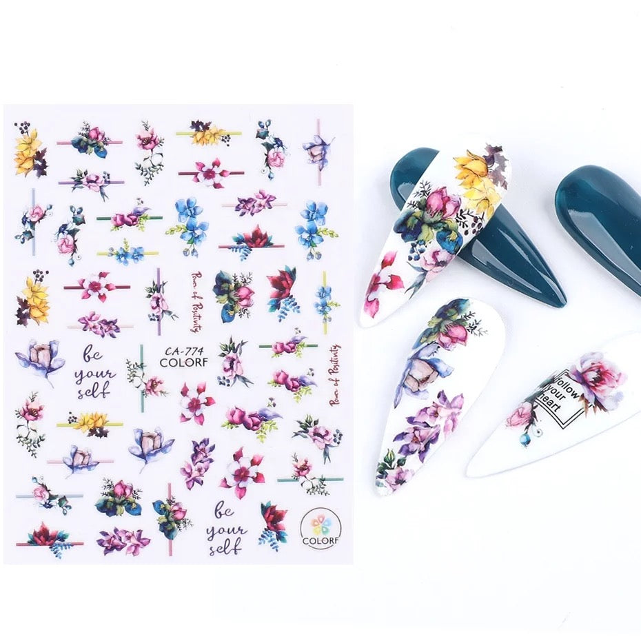 Floral Stickers