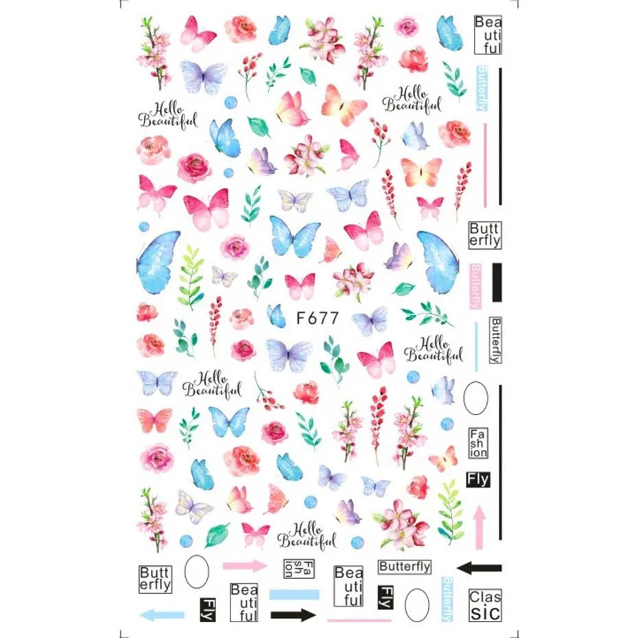 Butterfly Stickers