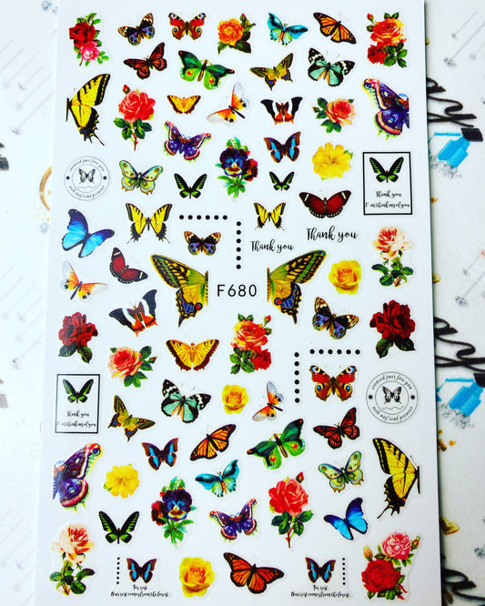 Butterfly Stickers