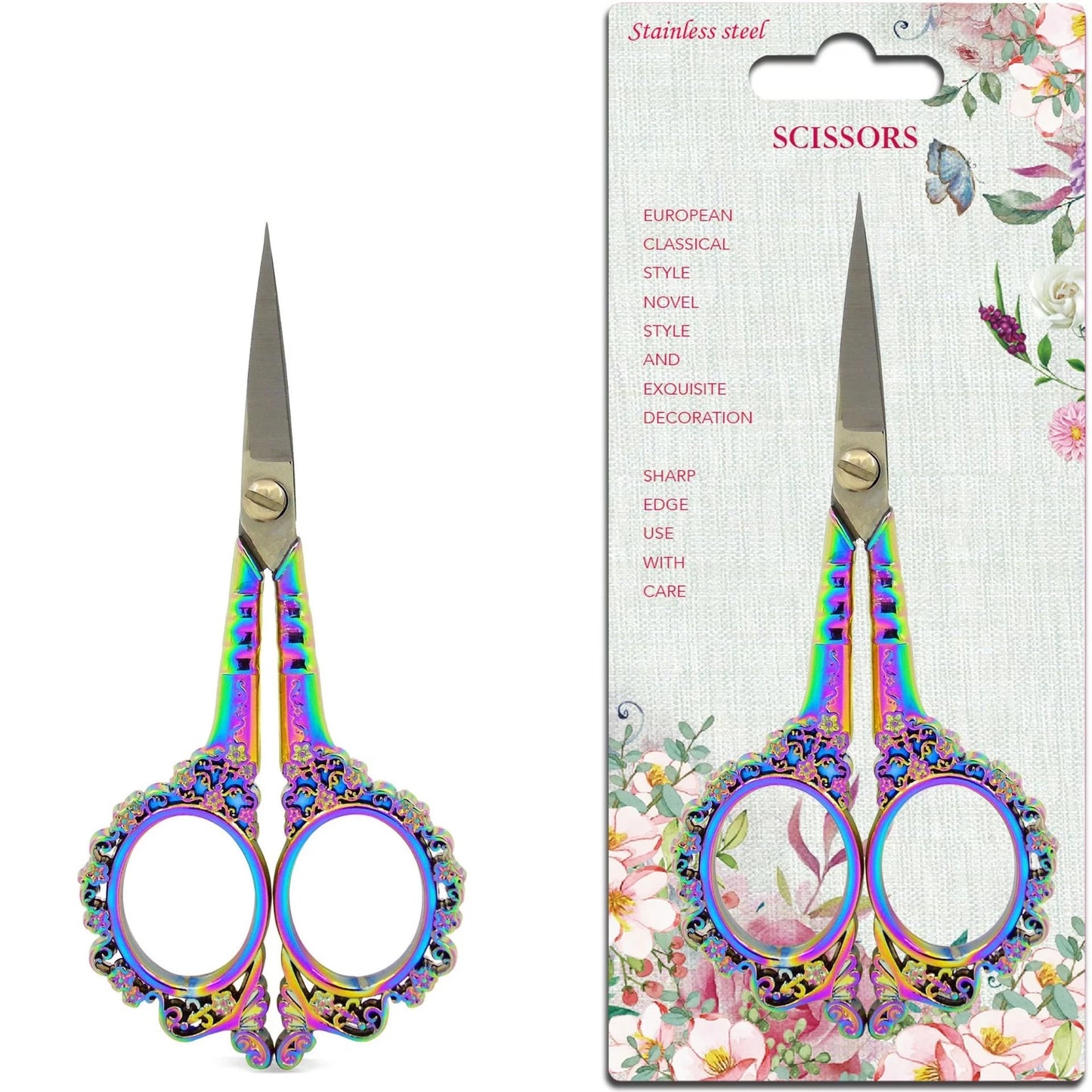 Rainbow Nail Classic Scissors